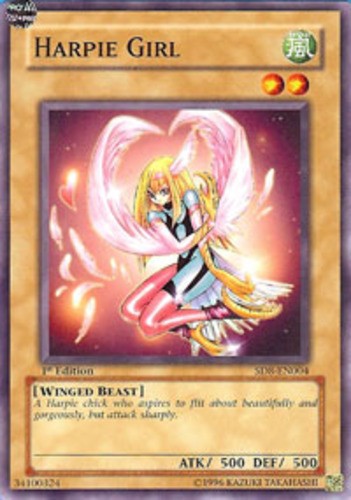 Harpie girl sd8 - harpie,
