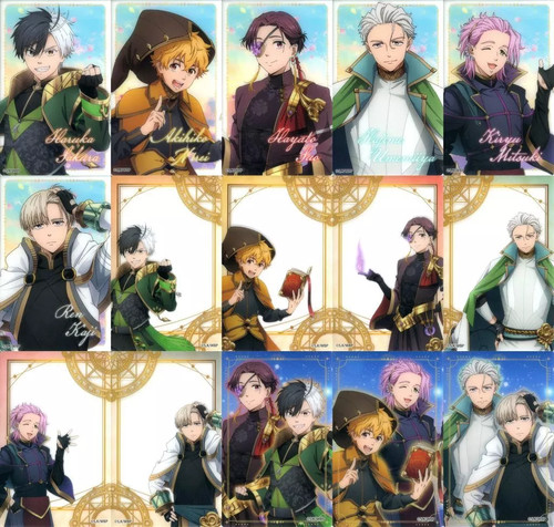 Character card set all 15 - set:,
