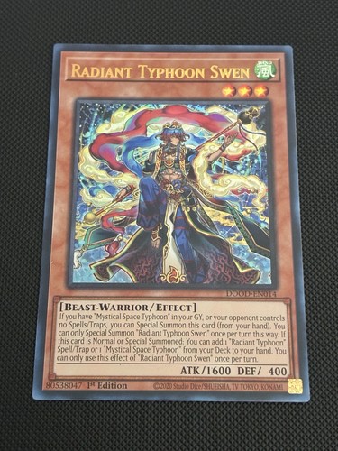Yugioh radiant typhoon swen - radiant,