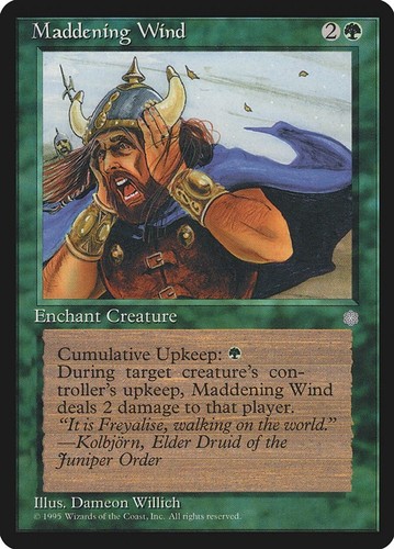 Maddening wind ice - wind,