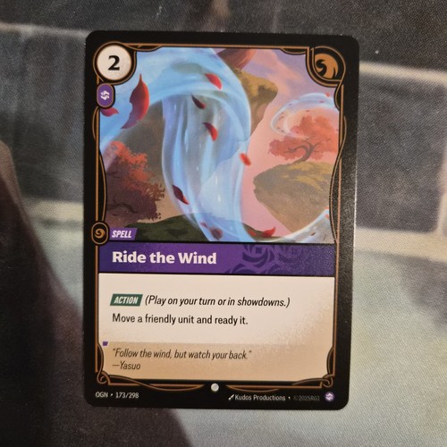 Riftbound yasuo card ride - riftbound,
