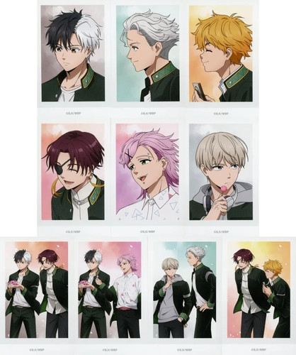 Character card set - of, 10