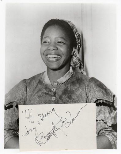 Butterfly queen autograph - queen,