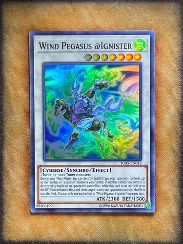 Yugioh wind pegasus ignister - yugioh,