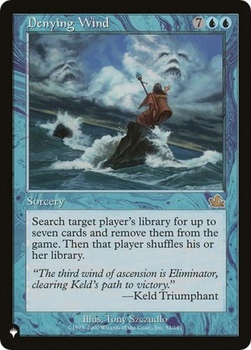 Denying wind near - mint, mtg