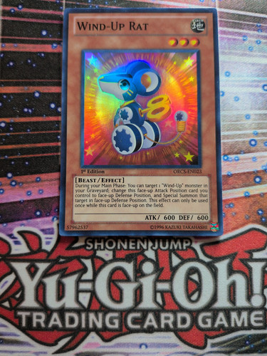 Yugioh wind rat - wind-up,