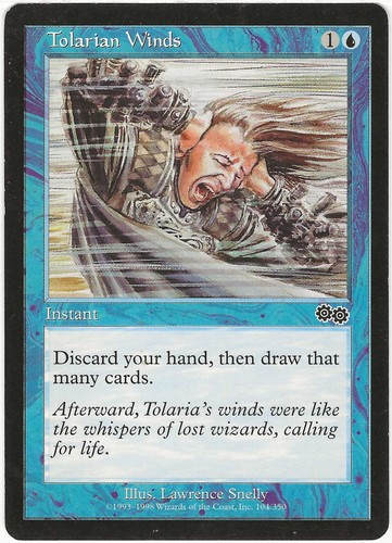 Mtg tolarian winds - mtg, urza's