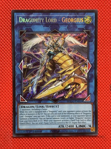 Yugioh dragunity lord - -,