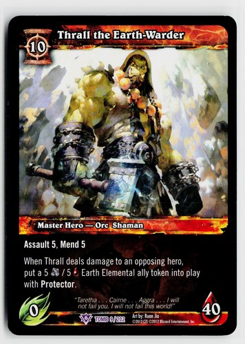 Wow tcg aftermath tomb - wow, of