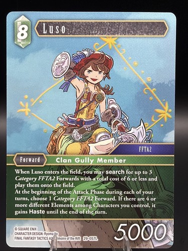 Final fantasy tcg luso - tcg,