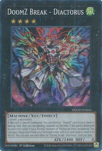 Doomz break diactorus - -,