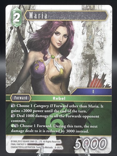 Final fantasy tcg maria - final,