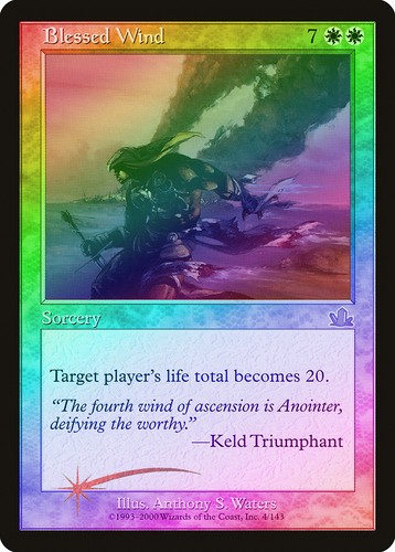 Blessed wind foil - wind, prophecy