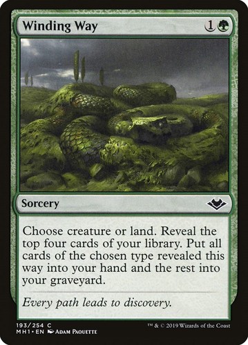Mtg winding way - winding,
